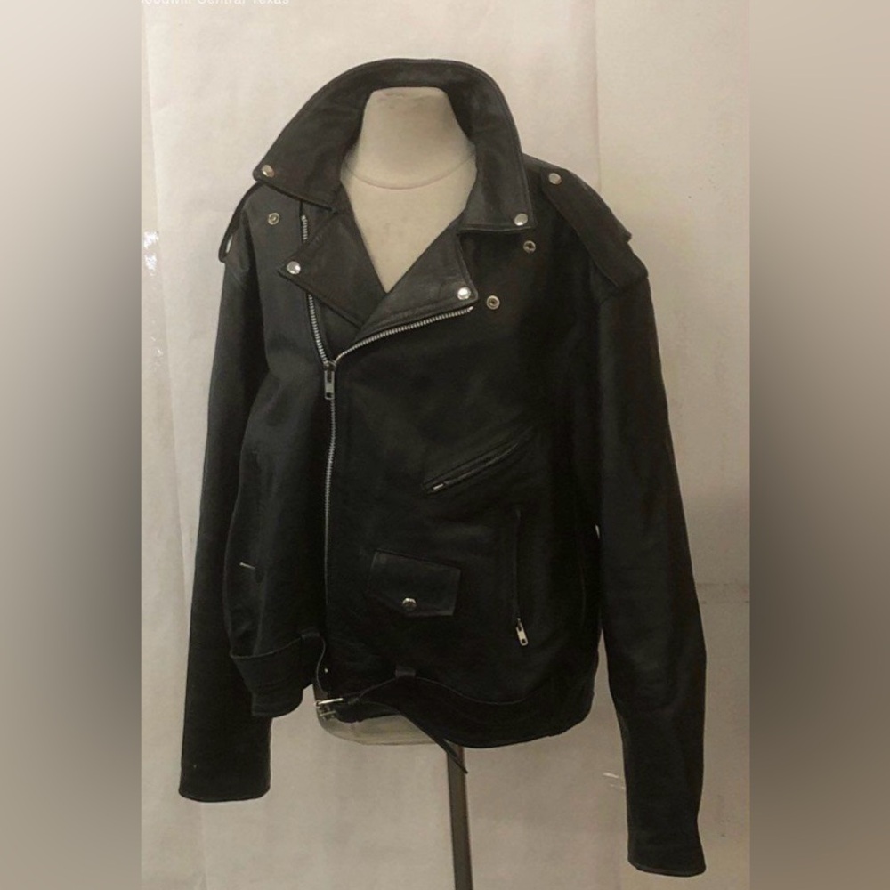 Vtg 70-80 ‘s Harley-Davidson Black Bomber Jacket Iconic Patches made in Pakistan - Picture 3 of 7